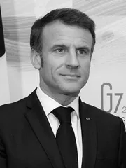 Portrait de Emmanuel Macron